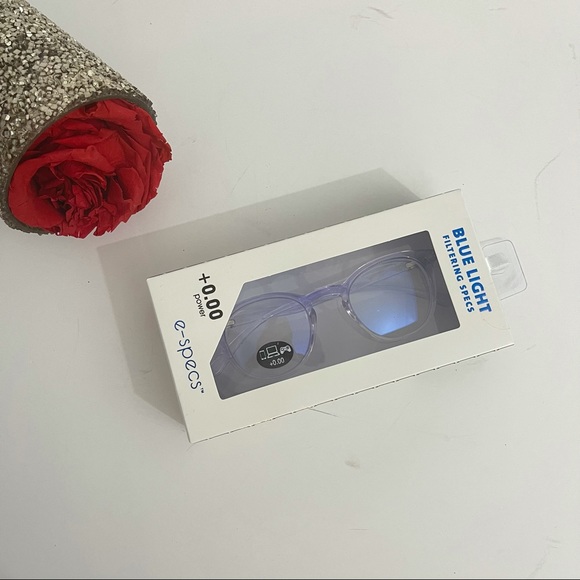 E-Space Accessories - E-Space +0.00 Power Clear Eye Glasses